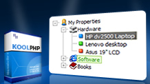 Windows 7 KoolTreeView - Excellent PHP TreeView 2.0.7.2 full